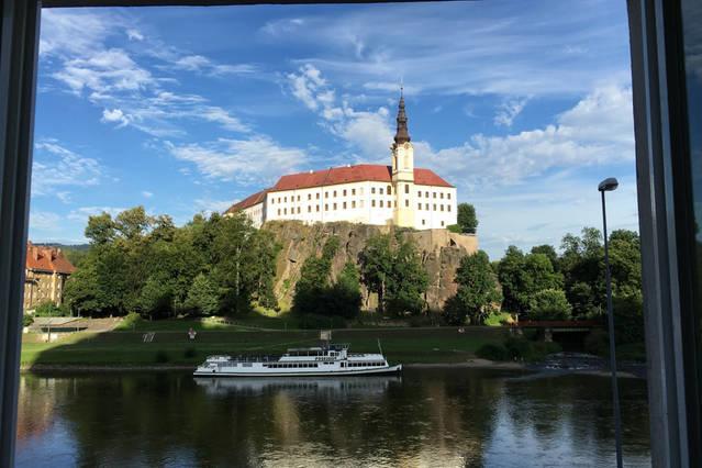 City Apartment Decin Esterno foto